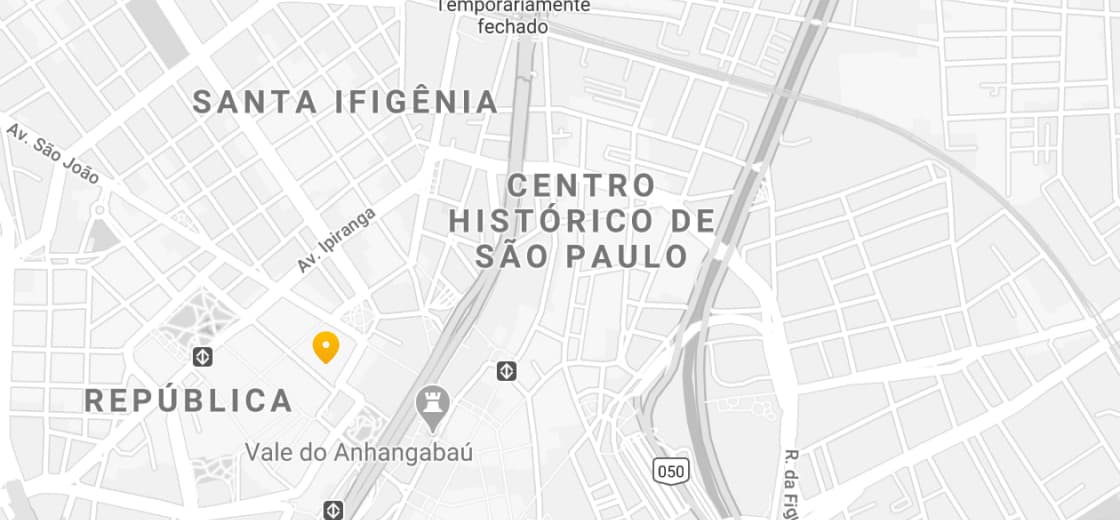 mapa marcando endereço em Rua Ali Perto, 25 - São Paulo - SP